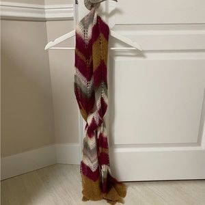 Missoni Chevron pattern scarf. Worn once. Excellent condition. Made in Italy